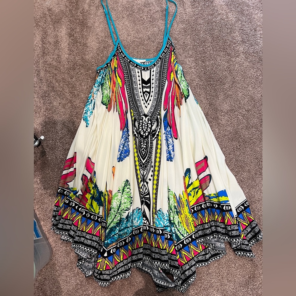 Colorful Bohemian Women's Dress